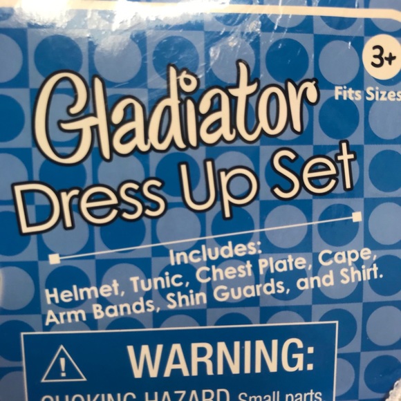 Halloween Gladiator Dress Up Costume - Picture 3 of 6